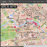 Berlin-Mitte Vektorkarte mit Gebäuden, Vektorkarte Berlin-Mitte, Karte Vektor Berlin-Mitte, Karte Berlin Innenstadt, Karte Berlin Zentrum