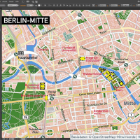 Berlin-Mitte Vektorkarte mit Gebäuden, Vektorkarte Berlin-Mitte, Karte Vektor Berlin-Mitte, Karte Berlin Innenstadt, Karte Berlin Zentrum