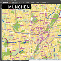 München Stadtplan Vektor Stadtbezirke Stadtteile Topographie, Karte München, Stadtplan München, Stadtkarte München, Karte München Stadtteile, Karte München Stadtbezirke