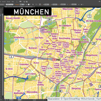 München Stadtplan Vektor Stadtbezirke Stadtteile Topographie, Karte München, Stadtplan München, Stadtkarte München, Karte München Stadtteile, Karte München Stadtbezirke