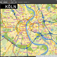 Köln Stadtplan Vektor Stadtbezirke Stadtteile Topographie, Vektorkarte Köln Stadtteile, Karte Köln Stadtteile, Karte Köln Stadtbezirke, Basiskarte Köln, Karte Vektor Köln