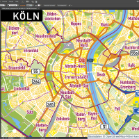 Köln Stadtplan Vektor Stadtbezirke Stadtteile Topographie, Vektorkarte Köln Stadtteile, Karte Köln Stadtteile, Karte Köln Stadtbezirke, Basiskarte Köln, Karte Vektor Köln