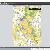 Düsseldorf Stadtplan Vektor Stadtbezirke Stadtteile Topographie, Karte Düsseldorf Vektor Vektorkarte Düsseldorf AI, Stadtplan Düsseldorf Vektordaten, Karte Düsseldorf Stadtteile, Karte Düsseldorf Stadtbezirke