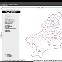 Frankfurt am Main Stadtplan Vektor Stadtbezirke Stadtteile Topographie, Karte Frankurt Stadtteile, Karte Frankfurt Stadtbezirke, Vektorkarte Frankfurt Stadtteile, Stadtplan Frankfurt Stadtteile