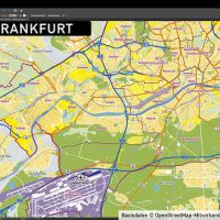 Frankfurt am Main Stadtplan Vektor Stadtbezirke Stadtteile Topographie, Karte Frankurt Stadtteile, Karte Frankfurt Stadtbezirke, Vektorkarte Frankfurt Stadtteile, Stadtplan Frankfurt Stadtteile