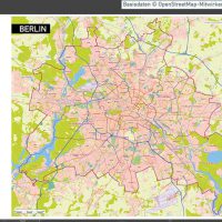 Berlin Karte Vektor Übersicht mit Gebäuden Stadtteilen Topographie, Karte Berlin Stadtteile, Karte Berlin Stadtbezirke, Vektorkarte Berlin Gebäude, Karte Berlin mit Gebäuden, Stadtplan Berlin, Stadtkarte Berlin