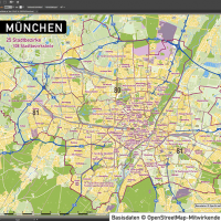 München Stadtplan Postleitzahlen PLZ-5 Topographie Stadtbezirke Stadtteile, Karte PLZ München, Karte Postleitzahlen München, Karte Stadtteile München, Karte Stadtbezirke München, Landkarte München, Karte PLZ München Stadtteile