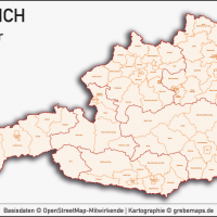 Österreich Austria Vektorkarte Bundesländer Bezirke Gemeinden, Karte Österreich Bezirke, Karte Österreich Bundesländer, Karte Österreich Gemeinden, Vektorkarte Österreich Gemeinden, Karte Austria Gemeinden