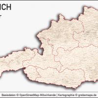 Österreich Austria Vektorkarte Bundesländer Bezirke Gemeinden, Karte Österreich Bezirke, Karte Österreich Bundesländer, Karte Österreich Gemeinden, Vektorkarte Österreich Gemeinden, Karte Austria Gemeinden