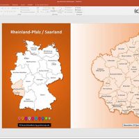 PowerPoint-Karte Deutschland Landkreise Bundesländer, Karte Deutschland Landkreise PowerPoint, Karte Deutschland Bundesländer PowerPoint, Karte PowerPoint Deutschland Landkreise