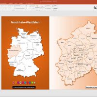 PowerPoint-Karte Deutschland Landkreise Bundesländer, Karte Deutschland Landkreise PowerPoint, Karte Deutschland Bundesländer PowerPoint, Karte PowerPoint Deutschland Landkreise