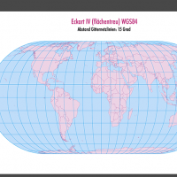 Weltkarte, Karte Welt Vektor, Vektorkarte Welt, Eckart IV