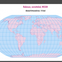 Weltkarte, Karte Welt Vektor, Vektorkarte Welt, Robinson Weltkarte