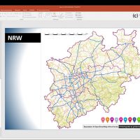 NRW PowerPoint-Karte Gemeinden Landkreise Regierungsbezirke, Karte PowerPoint NRW, Karte PowerPoint NRW Landkreise, Karte PowerPoint NRW Gemeinden, Karte PowerPoint Nordrhein-Westfalen