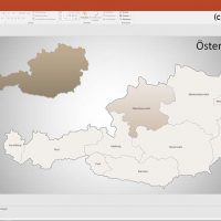 Austria Österreich PowerPoint-Karte Bundesländer, PowerPoint-Karte Österreich, Karte Austria, Bundesländer Österreich, PowerPoint-Karte Österreich Bundesländer, Austria Bundesländer, Karte PowerPoint Österreich
