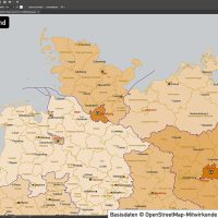 Deutschland Landkreise Stadtkreise Bundesländer Vektorkarte, Karte Deutschland Landkreise, Karte Deutschland Bundesländer, Karte Landkreise Deutschland