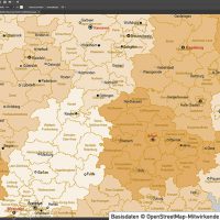 Deutschland Landkreise Stadtkreise Bundesländer Vektorkarte, Karte Deutschland Landkreise, Karte Deutschland Bundesländer, Karte Landkreise Deutschland