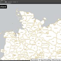 Deutschland Landkreise Stadtkreise Bundesländer Vektorkarte, Karte Deutschland Landkreise, Karte Deutschland Bundesländer, Karte Landkreise Deutschland