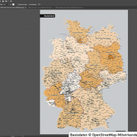 Deutschland Autobahnen Städte Gewässer Bundesländer Vektorkarte, Karte Deutschland Autobahnen Städte, Vektorkarte Deutschland, Karte Vektor Deutschland, editierbar, bearbeitbar