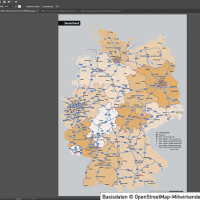 Deutschland Autobahnen Städte Gewässer Bundesländer Vektorkarte, Karte Deutschland Autobahnen Städte, Vektorkarte Deutschland, Karte Vektor Deutschland, editierbar, bearbeitbar