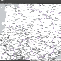 Deutschland Autobahnen Städte Gewässer Bundesländer Vektorkarte, Karte Deutschland Autobahnen Städte, Vektorkarte Deutschland, Karte Vektor Deutschland, editierbar, bearbeitbar