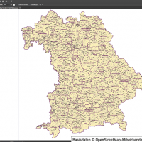 Bayern Vektorkarte Gemeinden Landkreise Regierungsbezirke, Karte Bayern Gemeinden, Karte Bayern Landkreise, Vektorkarte Bayern Gemeinden, Vektorkarte Bayern Landkreise, Landkreiskarte Bayern, Gemeindekarte Bayern