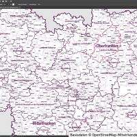 Bayern Vektorkarte Gemeinden Landkreise Regierungsbezirke, Karte Bayern Gemeinden, Karte Bayern Landkreise, Vektorkarte Bayern Gemeinden, Vektorkarte Bayern Landkreise, Landkreiskarte Bayern, Gemeindekarte Bayern