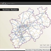 Nordrhein-Westfalen Vektorkarte NRW Landkreise Regierungsbezirke Gemeinden Autobahnen, Karte NRW, Karte Nordrhein-Westfalen Gemeinden, Karte Nordrhein-Westfalen Landkreise, Karte NRW Gemeinden, Karte NRW Landkreise