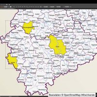 Nordrhein-Westfalen Vektorkarte NRW Landkreise Regierungsbezirke Gemeinden Autobahnen, Karte NRW, Karte Nordrhein-Westfalen Gemeinden, Karte Nordrhein-Westfalen Landkreise, Karte NRW Gemeinden, Karte NRW Landkreise