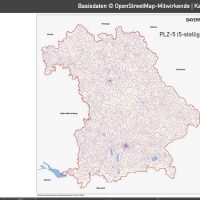 Bayern Vektorkarte Gemeinden Landkreise Regierungsbezirke PLZ-5, Karte Gemeinden und Landkreise Bayern Vektor, Karte Bayern Postleitzahlen PLZ-5 5-stellig, Vektorkarte Bayern Postleitzahlen, Vektorkarte Bayern PLZ, Landkarte Bayern Landkreise, Landkarte Bayern Gemeinden, Landkreise Bayern Karte,