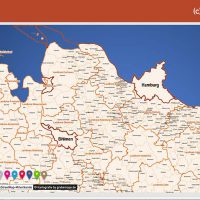 Niedersachsen Bremen Hamburg PowerPoint-Karte Landkreise Gemeinden, Karte Niedersachsen Landkreise PowerPoint, Karte Niedersachsen Gemeinden PowerPoint, Landkarte Niedersachsen PowerPoint Gemeinden, Gemeindekarte Niedersachsen, Landkreiskarte Niedersachsen