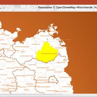 PowerPoint-Karte Deutschland Landkreise Vektorkarte, PowerPoint-Karte Landkreise Deutschland, Karte PowerPoint Landkreise Deutschland