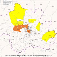 PowerPoint-Karte Bayern Regierungsbezirke Landkreise Gemeinden Postleitzahlen PLZ-5, Karte PLZ Bayern PowerPoint, Karte Landkreise Bayern PowerPoint, Karte Gemeinden Bayern PowerPoint