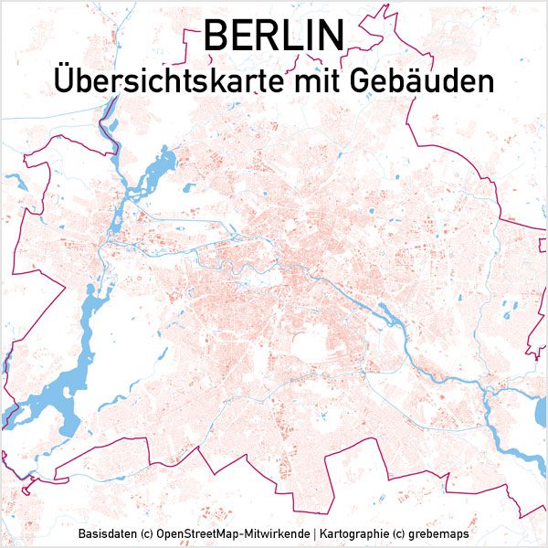 Berlin Karte Vektor Übersicht mit Gebäuden Stadtteilen Topographie, Karte Berlin Stadtteile, Karte Berlin Stadtbezirke, Vektorkarte Berlin Gebäude, Karte Berlin mit Gebäuden, Stadtplan Berlin, Stadtkarte Berlin