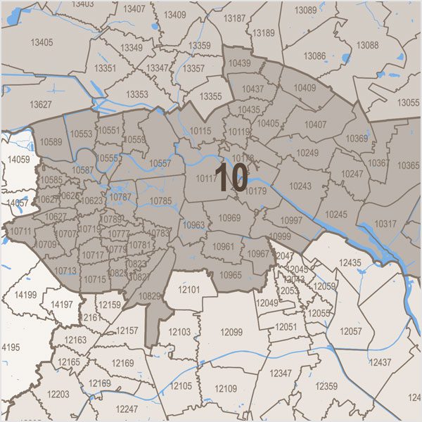 Berlin Karte Postleitzahlen PLZ-5-2 Vektorkarte, Karte Berlin PLZ, Postleitzahlenkarte Berlin, Berlin PLZ Karte, Karte PLZ Berlin, Karte PLZ 5-stellig Berlin, Vektorkarte PLZ Berlin