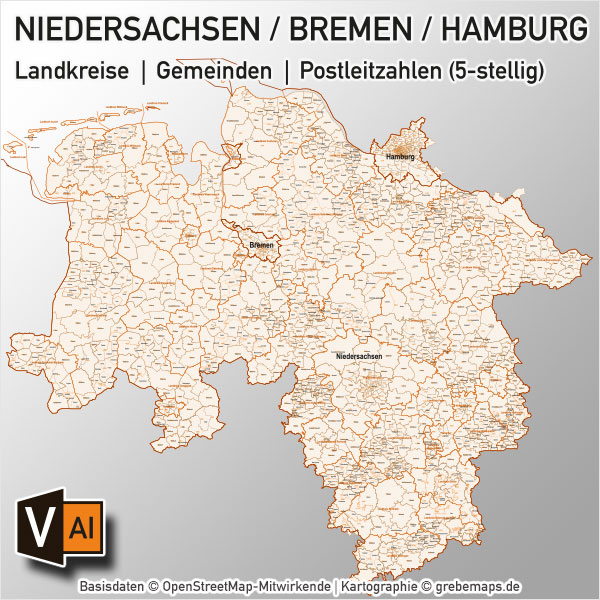 Und gemeinden in niedersachsen landkreise Kommunalwahl Niedersachsen: