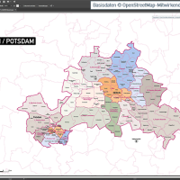 Berlin Potsdam Stadtbezirke Stadtteile Topographie Vektorkarte, Karte Berlin Stadtteile, Vektorkarte Berlin Stadtteile, Karte Berlin Vektor download, Karte Vektor Berlin download