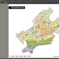 Frankfurt Postleitzahlen PLZ-5 Topographie Stadtbezirke Stadtteile Vektorkarte, Karte Frankfurt am Main PLZ, Karte Frankfurt am Main Postleitzahen, Karte Frankfurt am Main Stadtteile, Karte Frankfurt am Main Stadtbezirke, Vektorkarte Frankfurt, AI-Datei, download