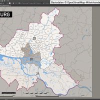 Hamburg Postleitzahlen-Karte PLZ-5 Vektorkarte, Karte Hamburg Postleitzahlen, Karte Hamburg PLZ, Karte Hamburg PLZ-5, Karte Hamburg PLZ 5-stellig, , Vektor-Karte Hamburg, Karte Vektor Hamburg AI-Datei download