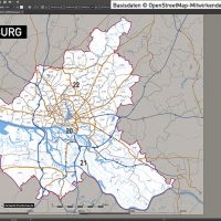 Hamburg Postleitzahlen-Karte PLZ-5 Vektorkarte, Karte Hamburg Postleitzahlen, Karte Hamburg PLZ, Karte Hamburg PLZ-5, Karte Hamburg PLZ 5-stellig, , Vektor-Karte Hamburg, Karte Vektor Hamburg AI-Datei download