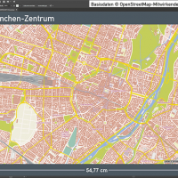 München-Zentrum mit Gebäuden Basiskarte Vektorkarte, Karte München, Vektorkarte München, Stadtplan München Innenstadt mit Gebäuden, Karte München AI-Datei download