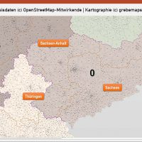 PowerPoint-Karte Deutschland Postleitzahlen PLZ-5 (5-stellig), Karte PowerPoint PLZ Deutschland, Karte PowerPoint PLZ 5-stellig Deutschland, Karte PowerPoint PLZ-5 Deutschland