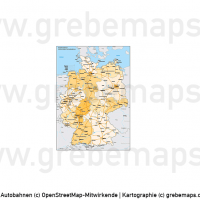 Deutschland Bundesländer Autobahnen Vektorkarte mit angrenzenden Ländern, Karte Deutschland Autobahnen, Karte Deutschland Flüsse, Karte Deutschland Bundesländer, Vektorkarte Deutschland Autobahnen, Vektorkarte Deutschland Städte