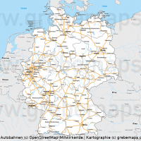 Deutschland Bundesländer Autobahnen Vektorkarte mit angrenzenden Ländern, Karte Deutschland Autobahnen, Karte Deutschland Flüsse, Karte Deutschland Bundesländer, Vektorkarte Deutschland Autobahnen, Vektorkarte Deutschland Städte