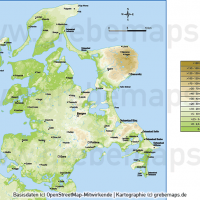 Rügen Vektorkarte Höhenschichten mit Gemeindegrenzen, Karte Insel Rügen, Basiskarte Rügen, Übersichtskarte Rügen mit Gemeindegrenzen, Vektorkarte Rügen download, Landkarte Rügen download, Karte Rügen für Print, AI-Datei, Inselkarte Rügen