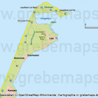 Sylt Basiskarte (DIN A4) Vektorkarte, Karte Insel Sylt, Basiskarte Sylt, Übersichtskarte Sylt, Vektorkarte Sylt download, AI-Datei, download, Vektordaten, Vektorgrafik Sylt