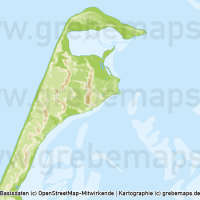 Sylt Vektorkarte Höhenschichten – Karte mit Gebäuden (DIN A4), Karte Sylt, Inselkarte Sylt, Vektorkarte Sylt für Print Druck download AI-Datei, Karte Vektor Sylt, Kartengrafik