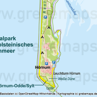 Sylt Vektorkarte Höhenschichten – Karte mit Gebäuden (DIN A4), Karte Sylt, Inselkarte Sylt, Vektorkarte Sylt für Print Druck download AI-Datei, Karte Vektor Sylt, Kartengrafik