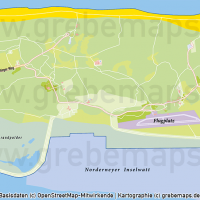 Norderney Ortsplan mit Gebäuden Vektorkarte / Karte Norderney / Ortsplan Norderney mit Gebäuden / Vektorkarte Norderney / Übersichtskarte Norderney, Karte Norderney Ortsplan download AI-Datei Vektorkarte Print Druck