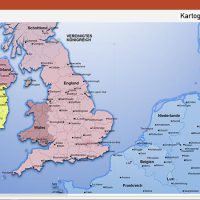 PowerPoint-Karte Großbritannien Irland mit Provinzen, Karte PowerPoint England, Karte PowerPoint Großbritannien, PowerPoint-Karte Irland Schottland Wales England